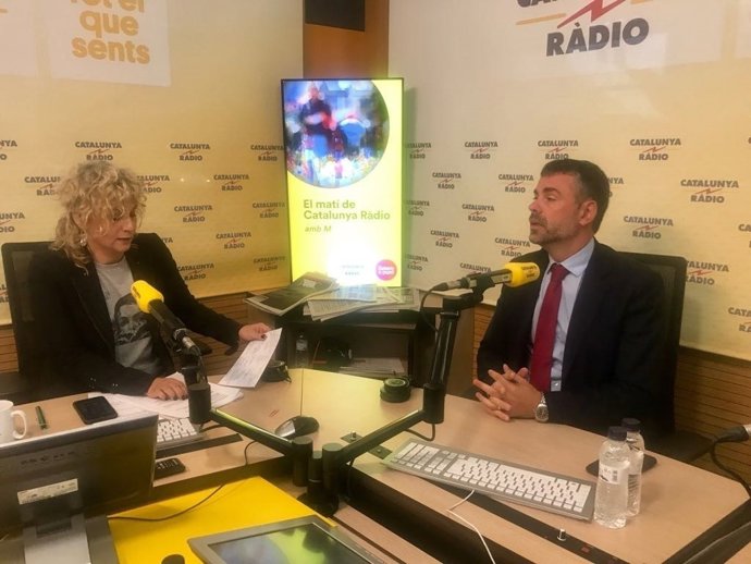 Santi Vila entrevistat per Mònica Terribas en Catalunya Ràdio