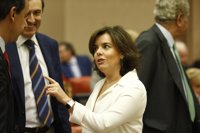 Sáenz de Santamaría: "No le voy a contar al señor Puigdemont lo que voy a hacer para retirarles las urnas"