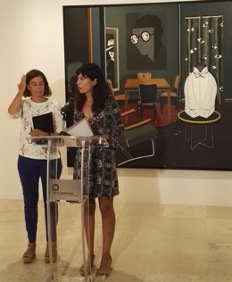 La concejal de Cultura, Ana Redonda, presenta la exposición de Arte Pop