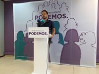 Podemos lamenta la "realidad dolorosísima" de los datos de paro en Extremadura