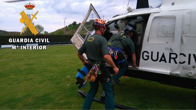 Equipo de rescate en montaña de la Guardia Civil
