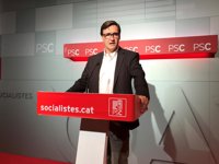 El PSC llama a no participar en el 1-O y exige claridad a los 'comuns'