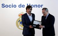 Fernando Alonso, nombrado socio de honor del Real Madrid