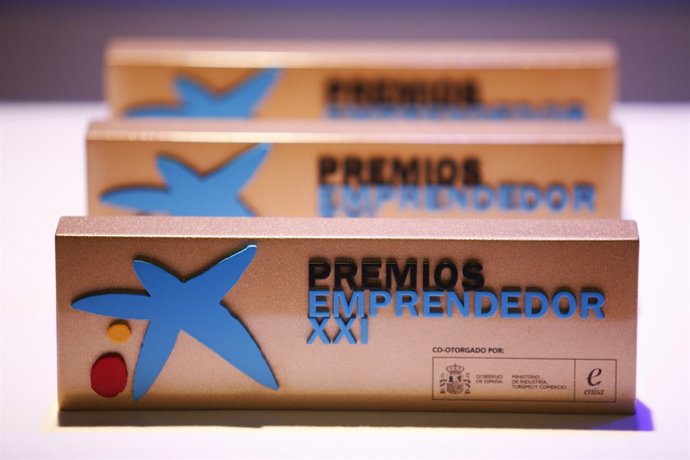 Trofeus dels Premis Emprenedor XXI