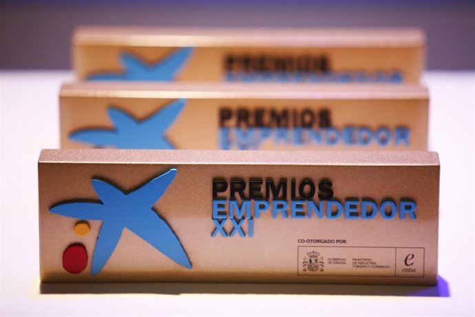 Trofeus dels Premis Emprenedor XXI