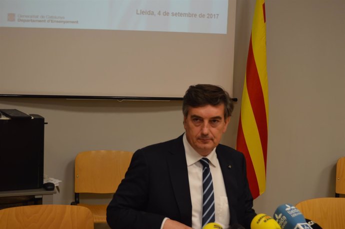 Miquel Àngel Cullerés, dtor. Servicios Territoriales de Enseñanza en Lleida