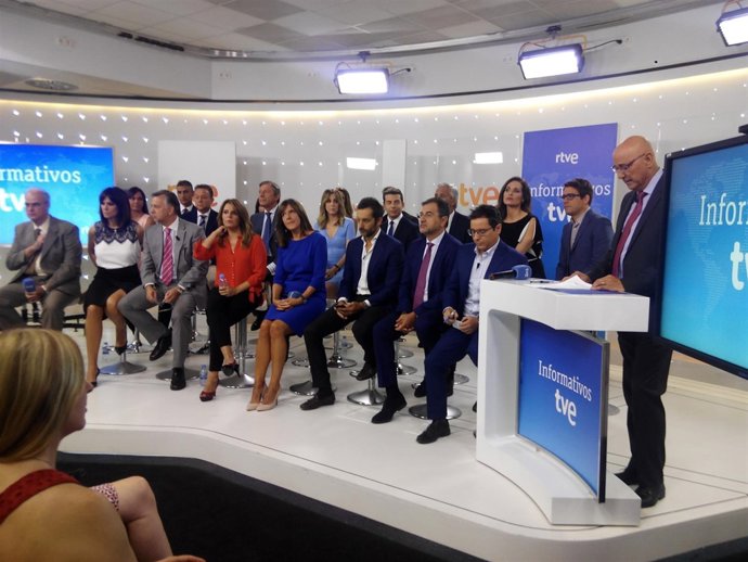 Equipo de Inofrmativos de TVE 2017-2018                    