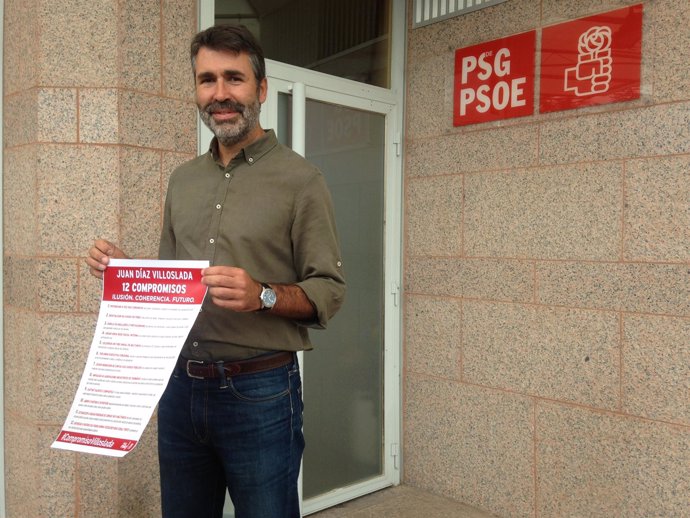 Villoslada registra su precandidatura para optar a liderar el PSdeG