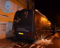 Prisión para el acusado de prender fuego al autobús de un equipo de la Vuelta Ciclista a España