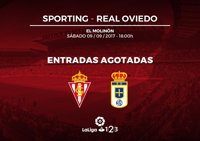 Agotadas las entradas para el esperado derbi Sporting-Oviedo