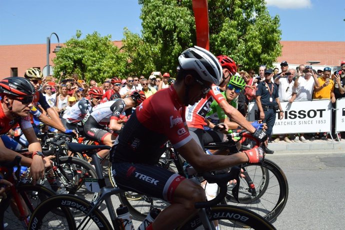 Salida Vuelta Ciclista a España en Coín. Etapa 13 