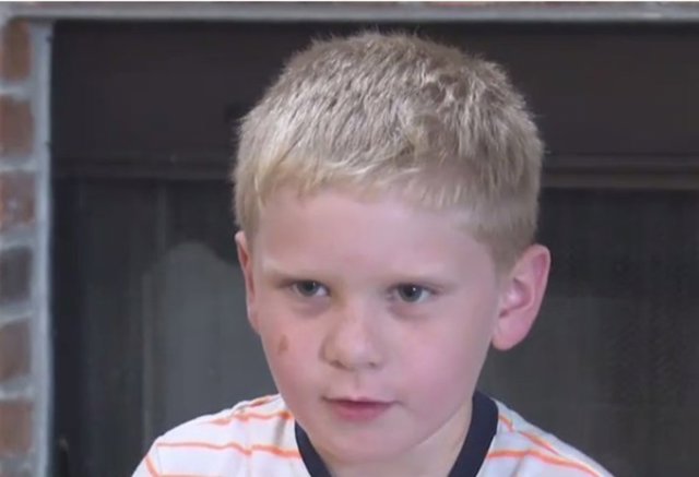 Branson, niño de seis años que salvó la vida de sus primos de 21 meses