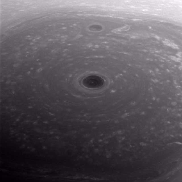 Polo Norte de Saturno
