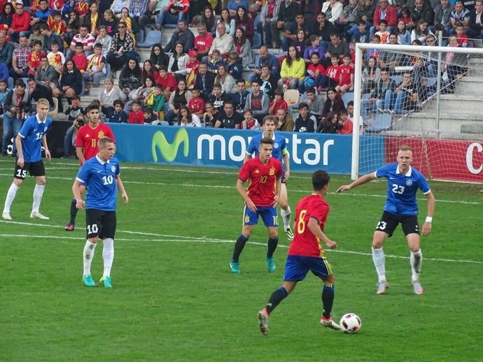 Selección española Sub-21 Estonia España Pasarón Pontevedra