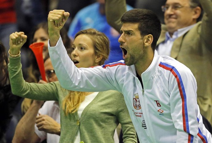  Novak Djokovic Y Jelena