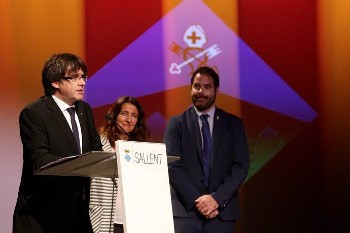 El presidente de la Generalitat, Carles Puigdemont