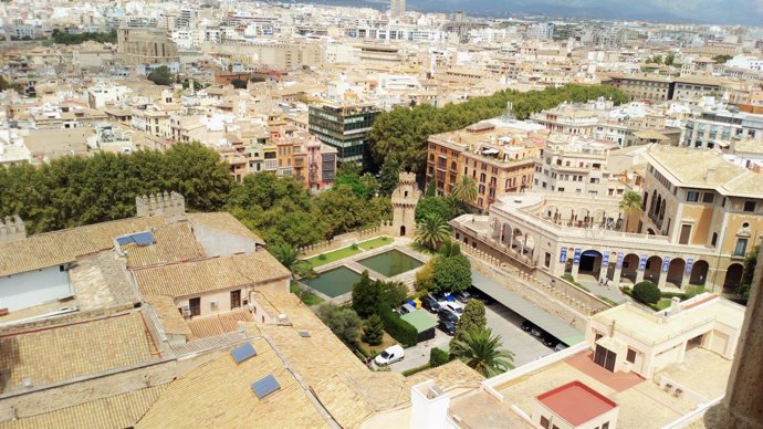 Vista de Palma desde la Catedral