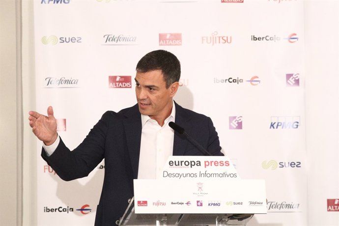Esmorzar Informatiu d'Europa  Press amb Pedro Sánchez