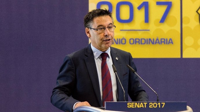 Josep Maria Bartomeu, presidente del FC Barcelona