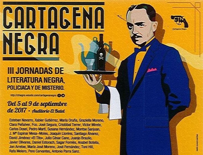Cartel III Edición de Cartagena Negra