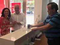 Antonio Ruiz presenta su precandidatura a la Secretaría General del PSOE de Córdoba