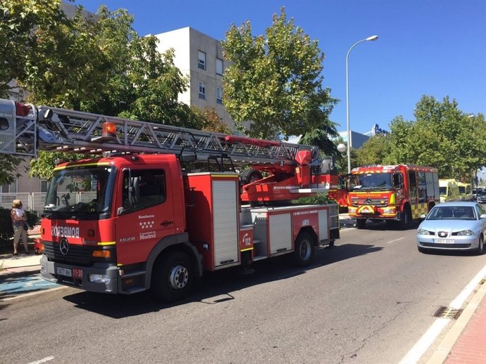 Incendio en Alcobendas