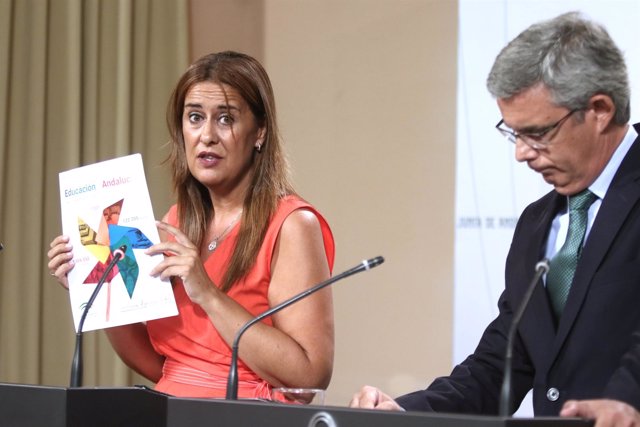 La consejera andaluza de Educación, Sonia Gaya, presenta el inicio de curso