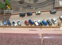 Guardia Civil esclarece el lanzamiento de dos extintores desde un noveno piso en Playa Honda