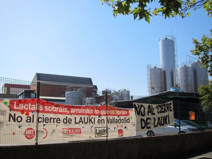 Instalaciones de la planta de Lauki en Valladolid. 