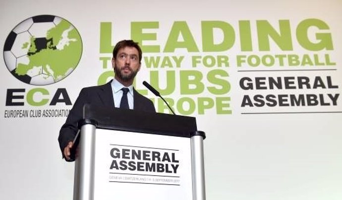 Andrea Agnelli, nuevo presidente de la ECA