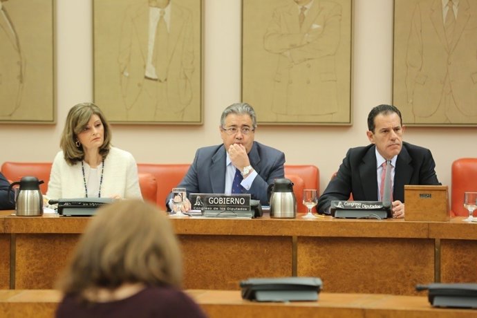 El ministre d'Interior, Juan Ignacio Zoido, compareix a la Comissió d'Interio