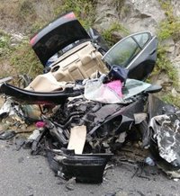 El director de la DGT apunta como posible causa del accidente de Pancorbo la somnolencia del conductor del turismo