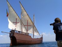 La carabela Boa Esperanza visita este miércoles el puerto de Algeciras (Cádiz)
