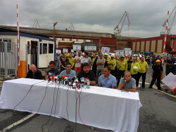 Rueda de prensa Comité La Naval.