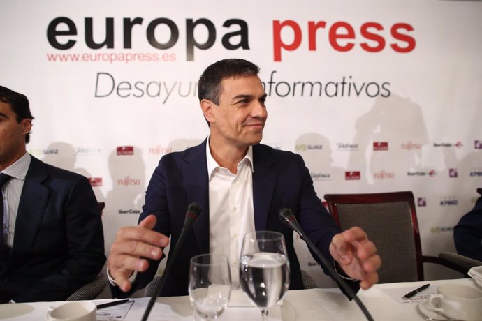 Desayuno Informativo de Europa Press con Pedro Sánchez
