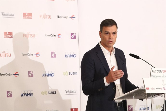 Desayuno Informativo de Europa Press con Pedro Sánchez