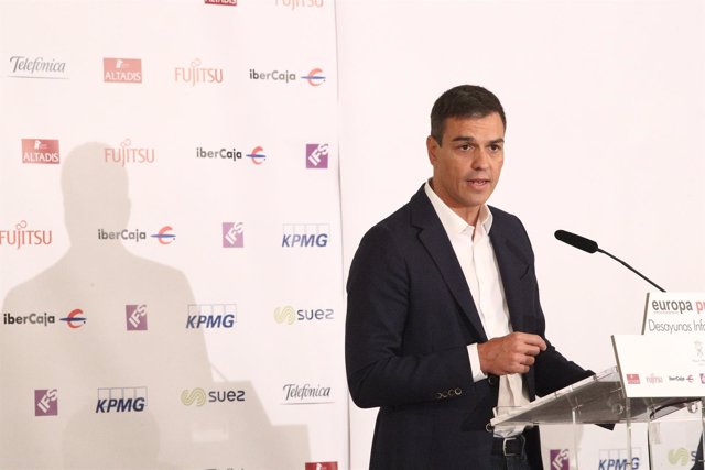 Desayuno Informativo de Europa Press con Pedro Sánchez