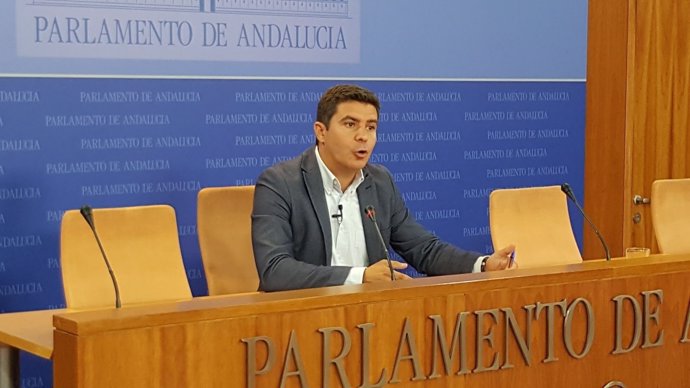 El portavoz adjunto de Cs en el Parlamento andaluz, Sergio Romero