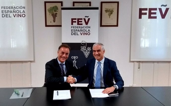 Antoni Valls (Alimentaria) y José Luis Benítez Robredo (FEV)