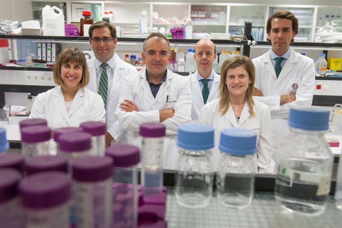 Investigadores de la Universidad de Navarra.