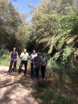 Imagen de la visita técnica que ha realizado la directora general