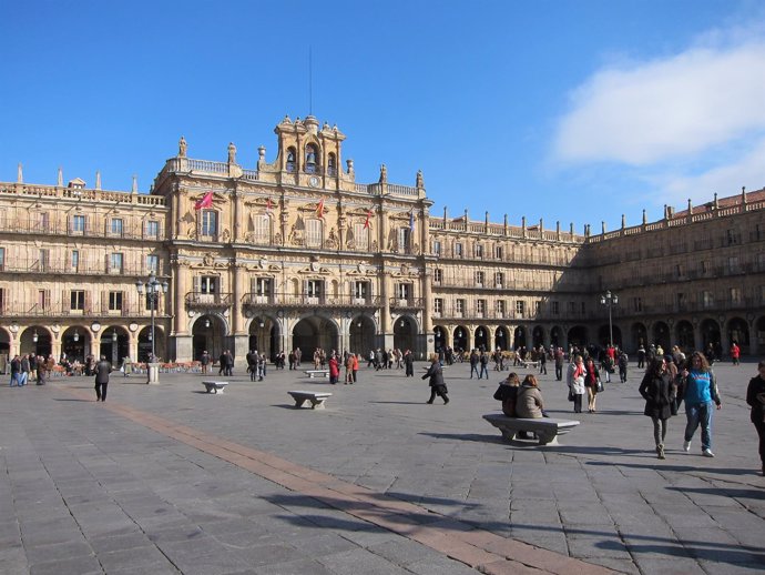 Plaza Mayor de Salamanca.