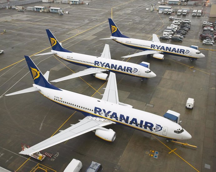 Aviones de Ryanair