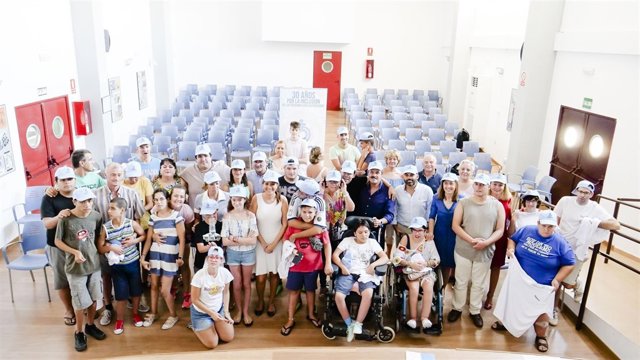 En total, son 21 los jóvenes que participan en el Campamento de Verano Inclusivo