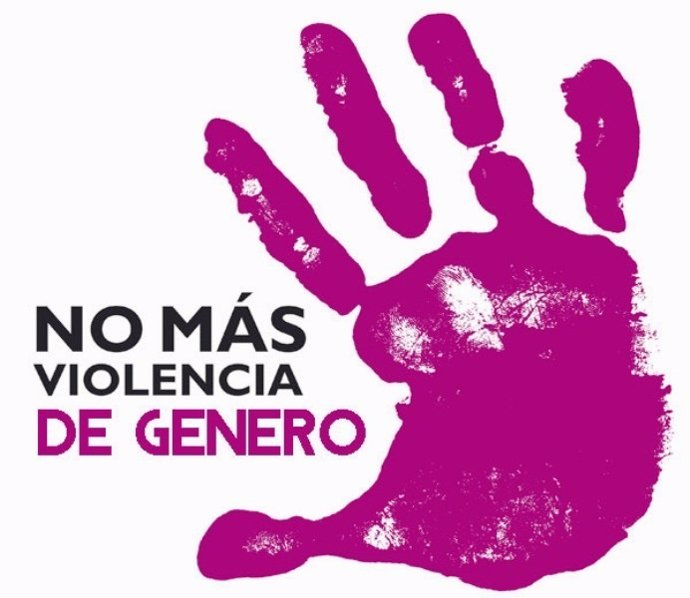 Cartel No más violencia de género