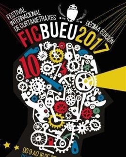 Cartel del Festival Internacional de Curtametraxes de Bueu