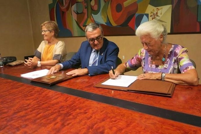Montse Parra, Àngel Ros y Carme Grasa