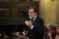 Rajoy urge al TC a no limitarse a una "mera declaración de nulidad" y adoptar medidas para evitar secesión