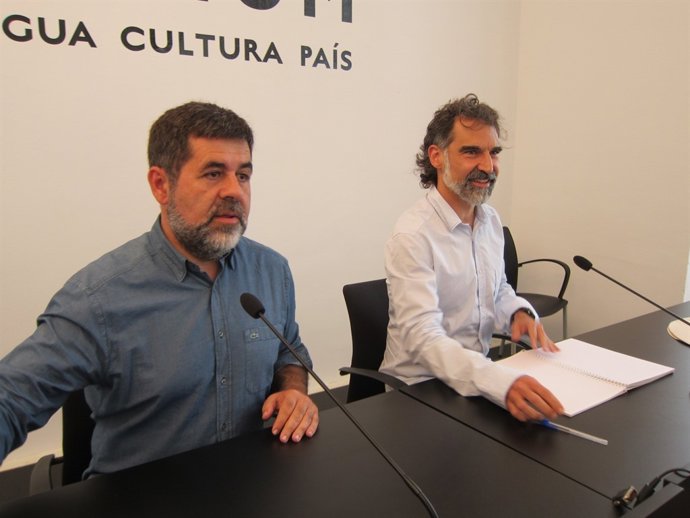 Jordi Sànchez (ANC) Jordi Cuixart (Òmnium)