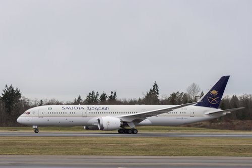 Dreamliner, Boeing, Saudia Airlines